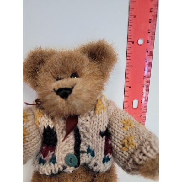Boyds Bears Archive Collection Wilson Bear Golden Teddy Award Winner Articulated - Picture 8 of 8